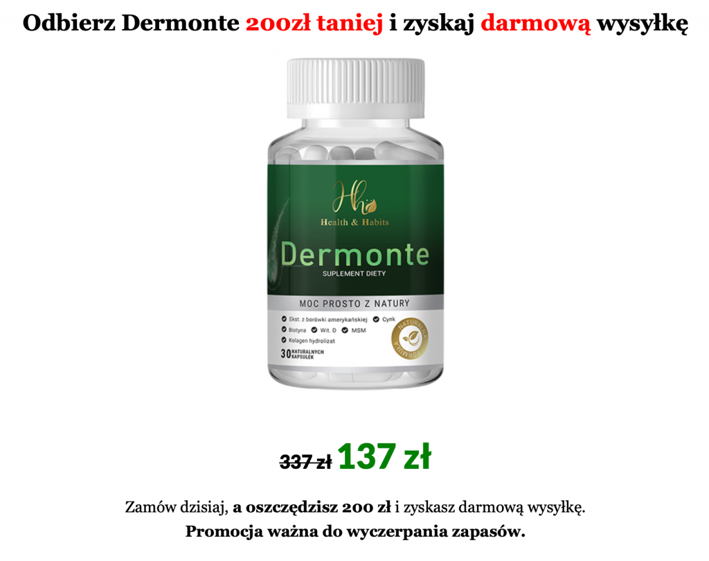 Dermonte - co to jest i jak działa?